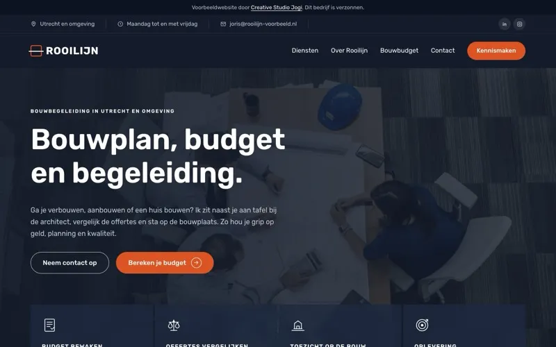 Homepage van Rooilijn